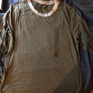 Banana Republic Long Sleeve Gray Shirt.